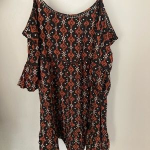 Off the shoulder dress